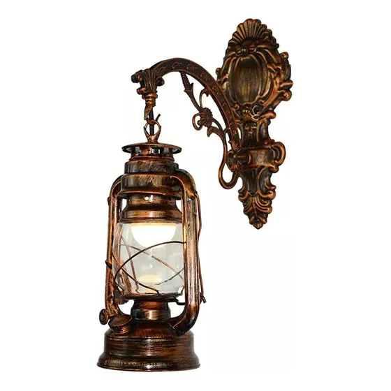 Lâmpada De Parede Led Vintage, Lanterna De Celeiro, Retrô, L