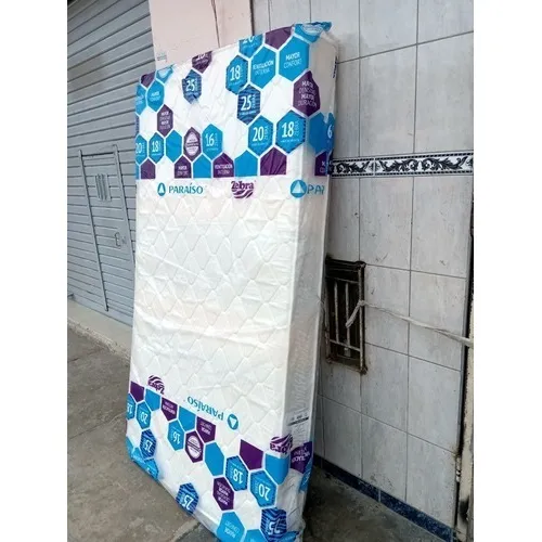 Colchon Espuma Zebra 1 Plaza Paraiso X 7 Pulgadas
