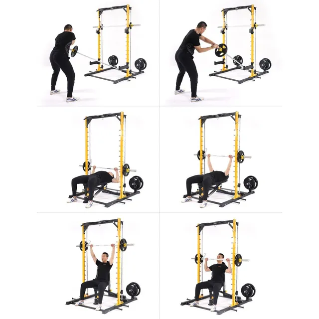 Smith Machine Bk3035 Amarilla C/negro