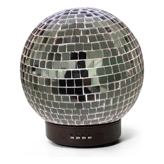 Humidificador Difusor Aceite Aromático 120ml Bola De Disco