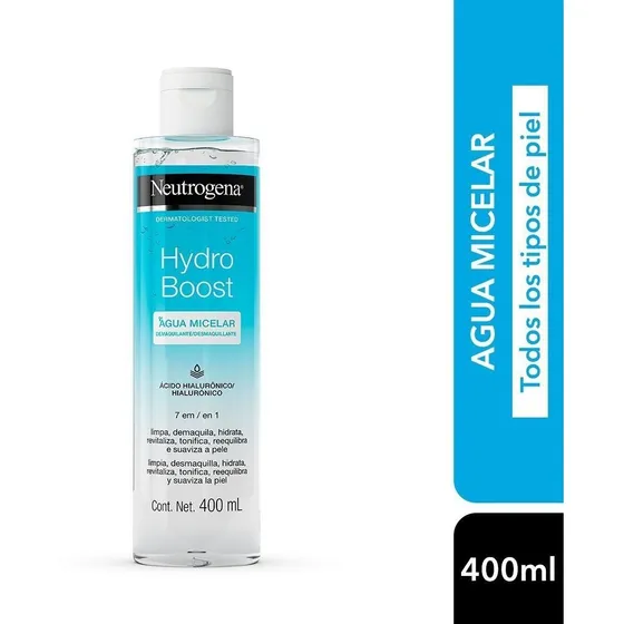 Agua Micelar Neutrogena Hydro Boost 400 mL