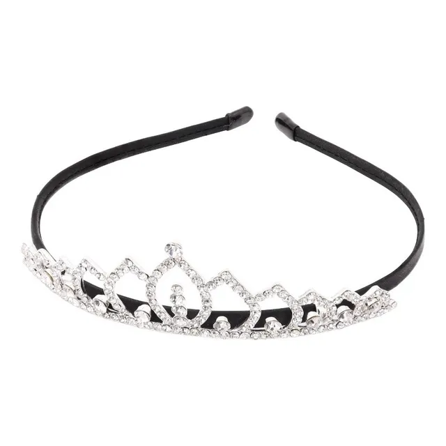 Coroa Tiara Daminha De Zirconias Encanto Princesa Casamento