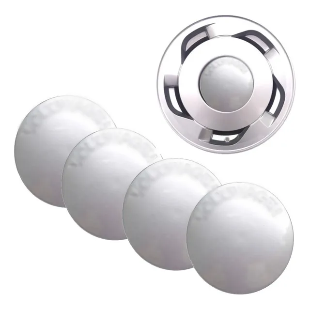 Jogo Calota Central Roda Orbital Kit 4 Peças