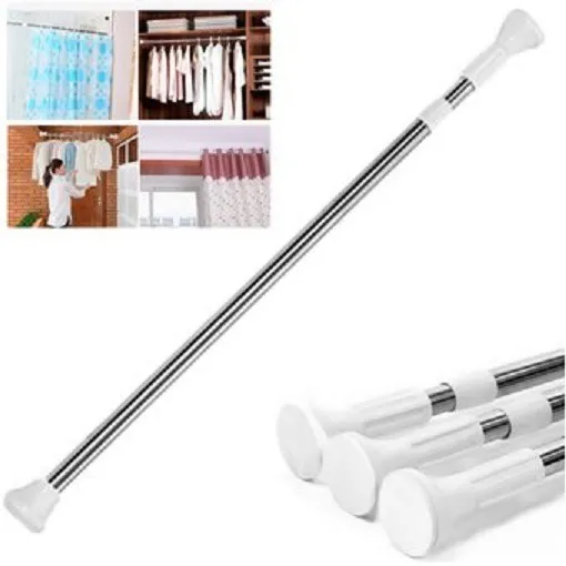 Tubo De Ducha Para Cortina De Baño - Ajustable