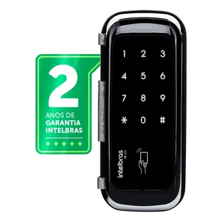 Fechadura Digital Fr400 Para Portas De Vidro Intelbras Fechadura Digital Fr400 Para Portas De Vidro Intelbras