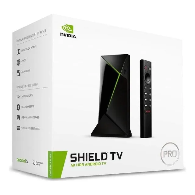 Reproductor Multimedia Nvidia Shield Android Tv Pro En Strea