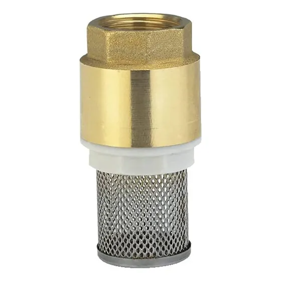 Valvula Check Con Filtro Bronce 1/2 PuLG Tipo Europa Presion