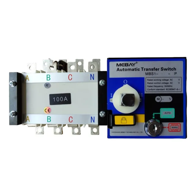 Transferencia Automatica Ats 100amp Transfer Switch 100a