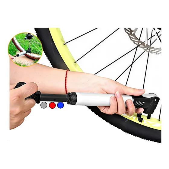 Inflador Manual Llantas Bicicleta Mini Bomba Portátil