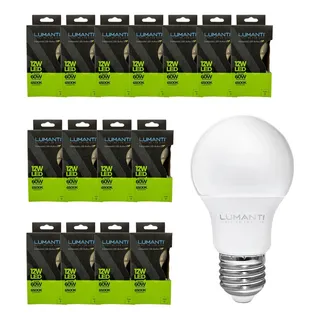 Kit 20 LĂąmpada Led 12w Bulbo E27 6500k Branco Frio 110v/220v Kit 20 LĂąmpada Led 12w Bulbo E27 6500k Branco Frio 110v/220v
