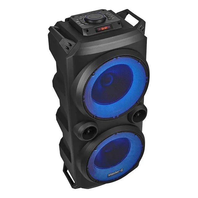 Parlante Bluetooth Karaoke Masterg Mgcobraultra Color Negro