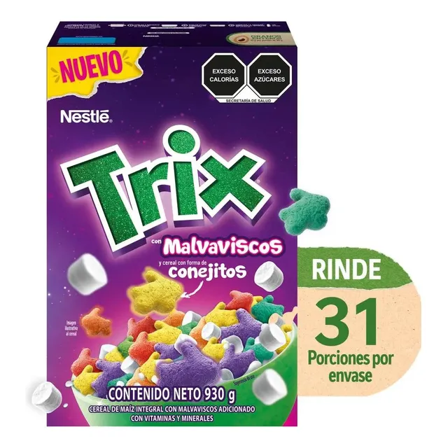 Cereal Trix Con Malvaviscos 930g