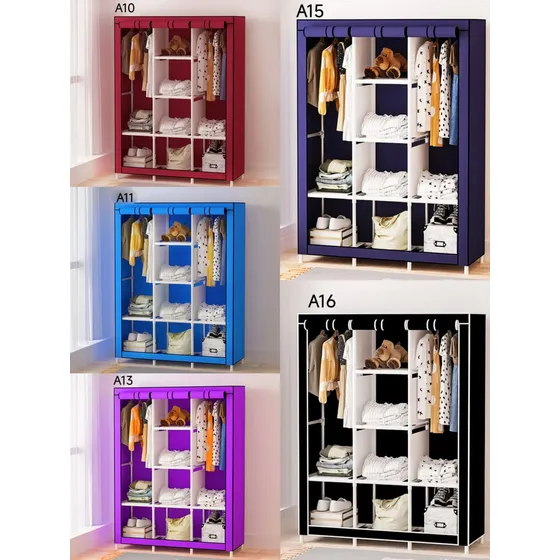 Closet Armable Portatil Organizador Multifuncional Vestier