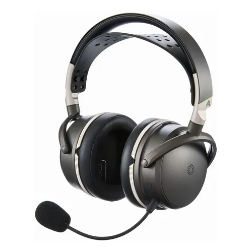 Headset gamer sem fio Audeze Gamer Maxwell 208-MW-1120-01 preto