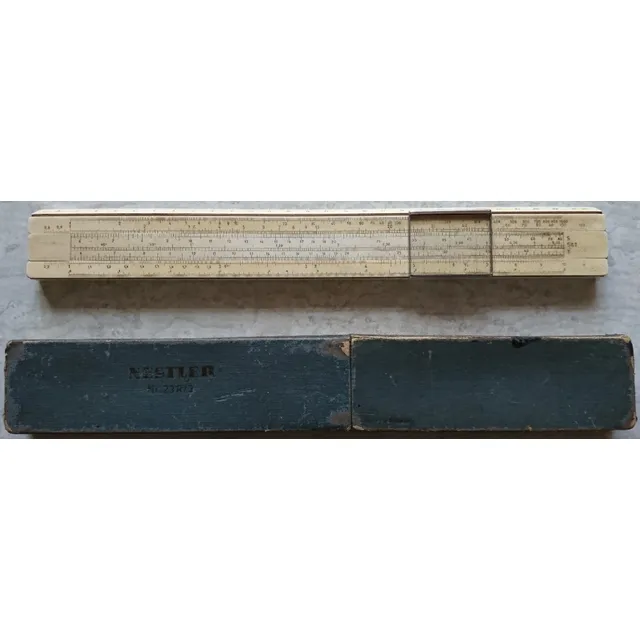Regla De Calculo Nestler Antigua N 23 R / 3