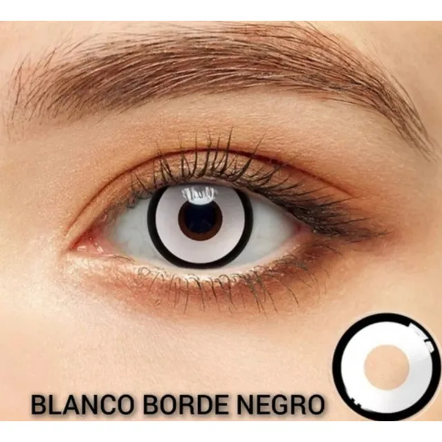  Accesorios Lentes Cosmeticos De Halloween+estuche  