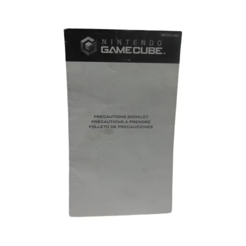 Folheto Manual De Instruções Nintendo Gamecube Orig Codigo S