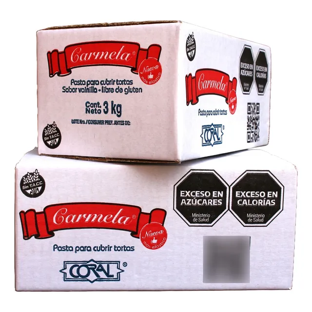 Pasta Para Cubrir Y Decorar Tortas Carmela 3 Kilos Vainilla 