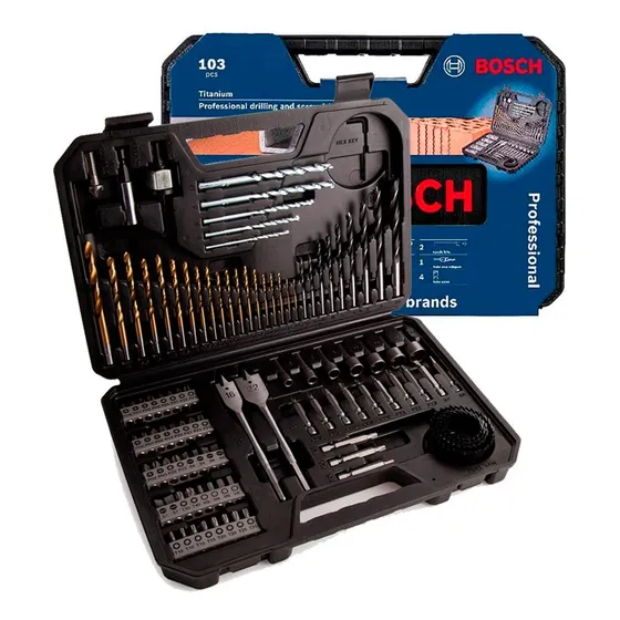 Set Profesional 103 Piezas Para Taladrar