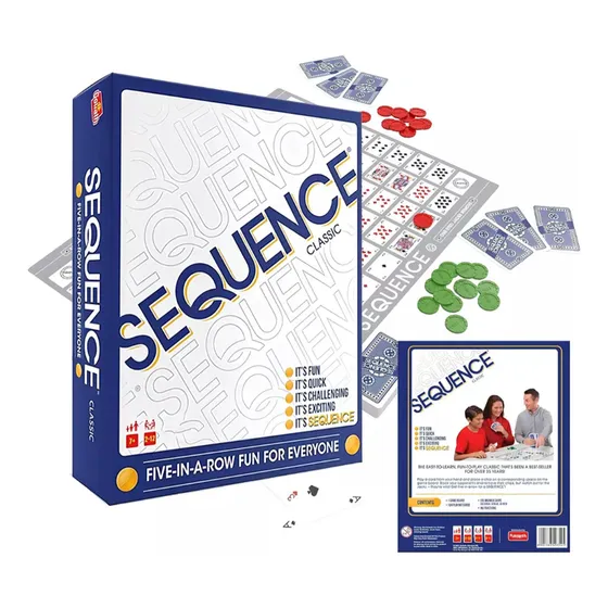 Sequence Clásica Juego De Mesa En Inglés