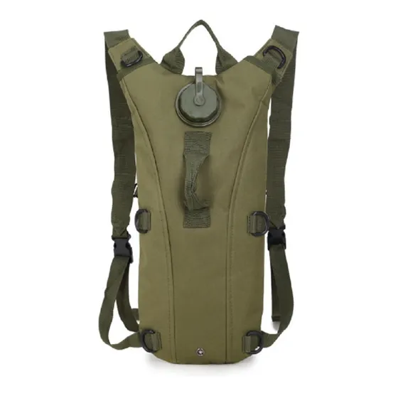 Mochila KMS Camelback color verde oscuro