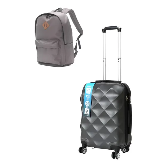 Valija 20 Chica Carry On 10 Kg Estándar Cabina + Mochila