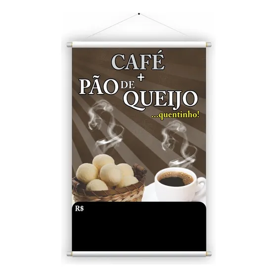 Banner Pronto Propaganda Comércio Loja Faixa Vários Temas 