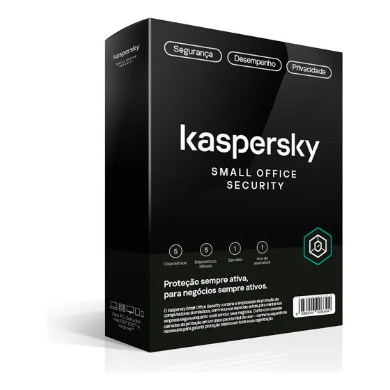 Kaspersky Small Office 5 Dispositivos 1 Ano