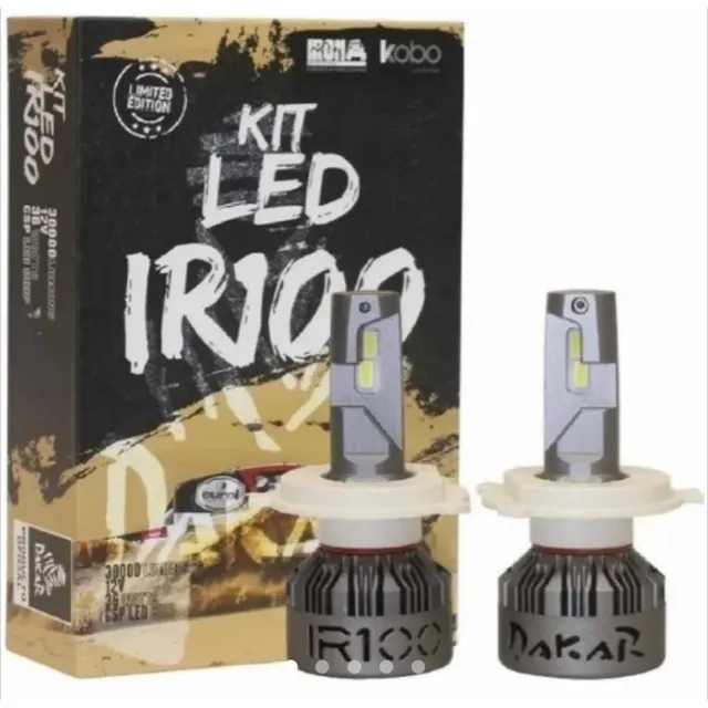 Kit Led Cree Ir100 H4 Alta Y Baja Con Canbus Jeep Renegade