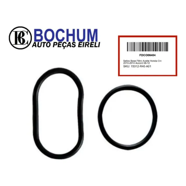 Sellos Base Filtro Aceite Honda Crv 2010-2014 Accord 08-12