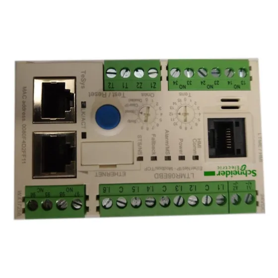 Controlador De Gestión De Motores Schneider Ltmr08ebd