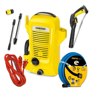 Hidrolavadora Elec K2 Promo 1600psi Karcher+ext 3m+mang 10m Hidrolavadora Elec K2 Promo 1600psi Karcher+ext 3m+mang 10m