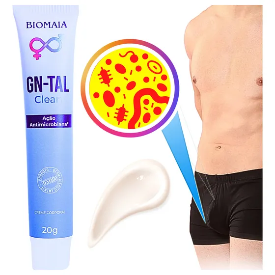 Pomada Íntima Masculina Antifúngica/alergia/sensibilidade/Creme Intimo/Gel Intimo/Candidiase/Fungos/Coceira Genital