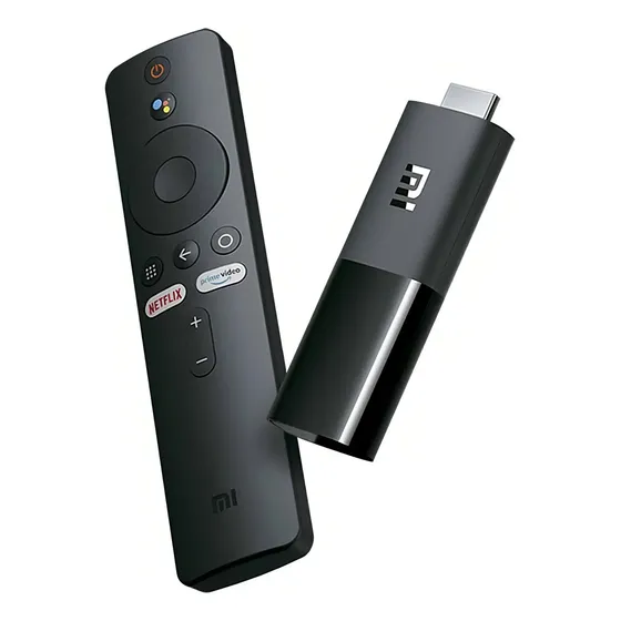 Mi Tv Stick 2ª geração Xiaomi Controle De Voz Full Hd 8gb 1gb Ram Cor Preto