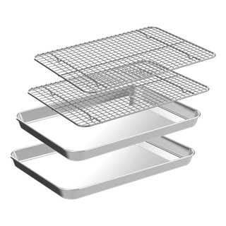 Pan De Um Quarto De Folha Com Conjunto De Rack De Refrigeraç Pan De Um Quarto De Folha Com Conjunto De Rack De Refrigeraç
