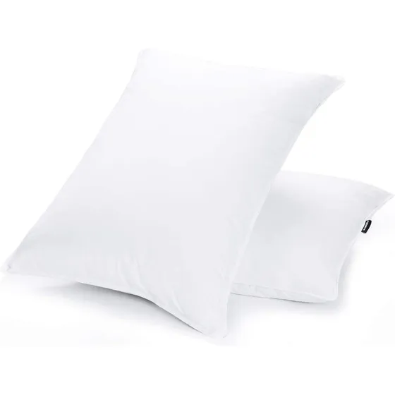 2 Almohadas Hoteleras 50x70cm Vellón Siliconado Importado!