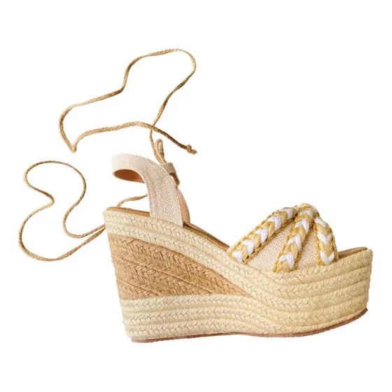 Sandalias Plataformas Romanas Mujer 
