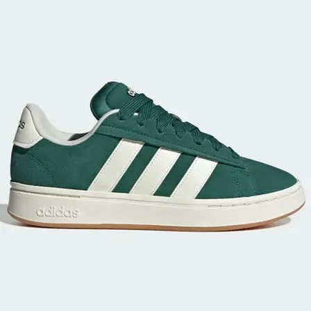 Tênis Masculino Grand Court Alpha 00s adidas Cgreen/owhite/gum3 Liso 39 Br