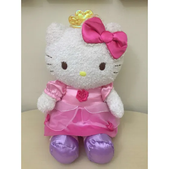 Peluche De Hello Kitty Princesa Original Sanrio Como Nuevo