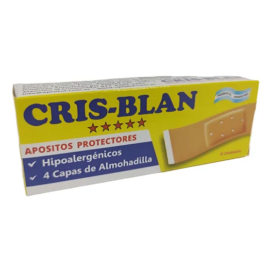 Apositos P/heridas Curitas 100 Cajitas X 8 Un C/u Cris Blan