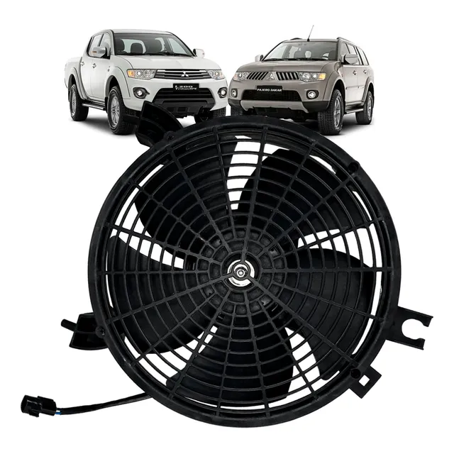 Eletro Ventilador Ventoinha Condensador L200 Triton Dakar