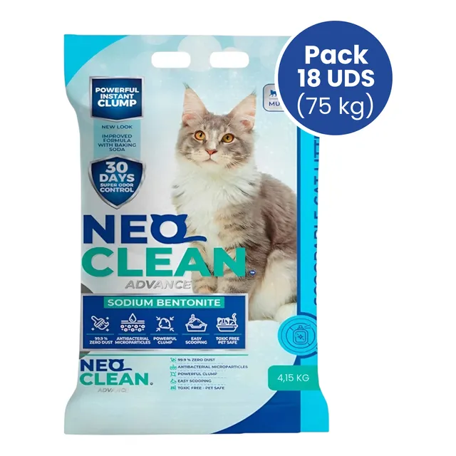 Neo Clean 18 Pack Advance Arena Para Gatos 4.15kg (75kg)