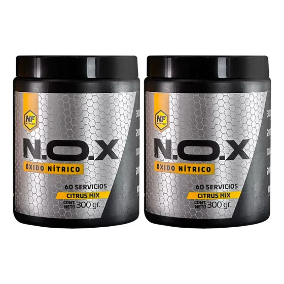 Nf Nutrition X2 Nox Óxido Nítrico Suplemento Citrus 300gr 