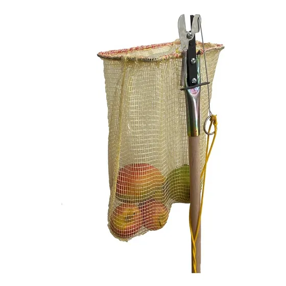 Recolectora De Frutas Con Cuchilla Canasta Y Cabo De 130cm