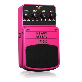 Pedal Efecto Behringer Hm300 Distorsión Heavy Metal Pedal Efecto Behringer Hm300 Distorsión Heavy Metal