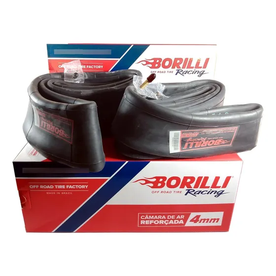Câmara De Ar Reforçada 4mm Par Aro 18 Ou 19 + Aro 21 Borilli