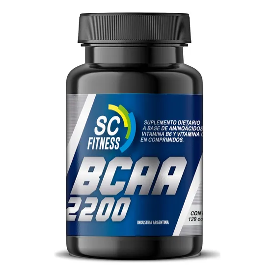 Bcaa 2200 X 120 Comprimidos Scfitness