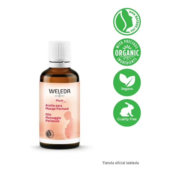 Aceite Para Masaje Perineal Natural Weleda 50ml