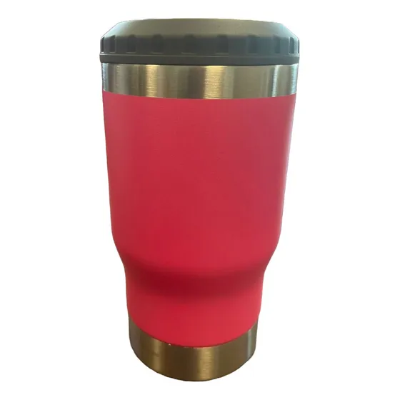 Copo Térmico Long Neck Cerveja Latinha Latão Litrinho Inox Cor Rosa pink Liso