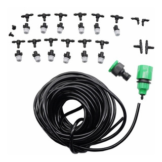 Kit De Nebulização Com 12 Bicos Nebulizadores Cinza Kit De Nebulização Com 12 Bicos Nebulizadores Cinza